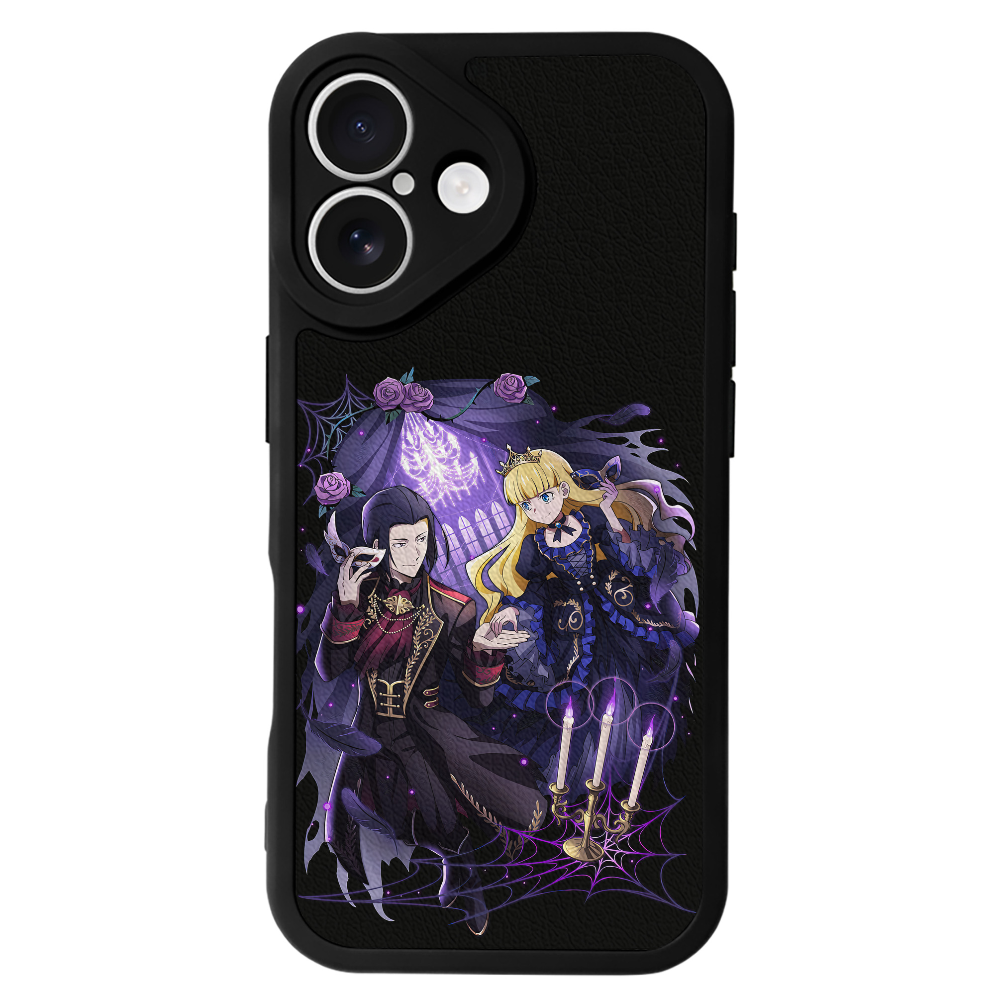（画像用） 文豪ストレイドッグス Bungo Stray Dogs 【iPhone 16シリーズ対応】シリコンスマホケース（レザー調） 材質：シリコン